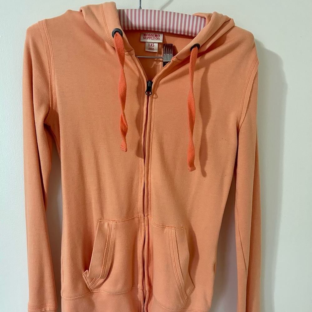Light Orange Zip-up, Mossimo Supply Co.